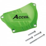 Accel Пластиковая защита крышки сцепления Kawasaki KX250F 09-15 зеленый