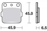 Тормозные колодки Lucas TRW – MCB554SI