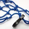 Rexwear Сетка багажная 40х40 синяя (пластиковые крючки)