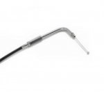 Трос газа двойной Tarazon для Harley-Davidson Dyna / Touring / Softail / Sportster 130см серебристый