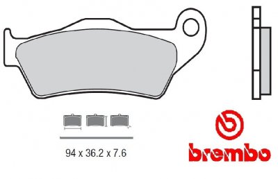 Brembo 07BB04SD колодки тормозные (FDB2018)
