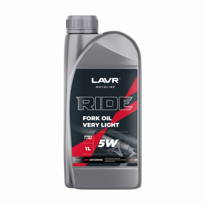 Вилочное масло LAVR Ride Fork Oil 5W - 1л.