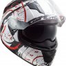 Шлем LS2 FF320 STREAM EVO TACHO бело-черно-красный