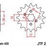 Звезда передняя JTF252.12