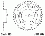 Звезда задняя JTR702.42