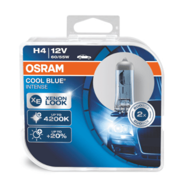 Osram Лампа головного света H4 P43t 12V60/55W 4200K 2шт.