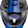 Шлем LS2 MX436 PIONEER EVO COBRA черно-синий