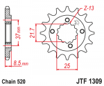 Звезда передняя JTF1309.16