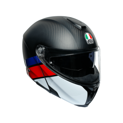 AGV Шлем SPORTMODULAR LAYER CARBON/RED/BLUE