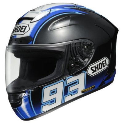 Шлем SHOEI X-Spirit II MONTMELO MARQUEZ синий