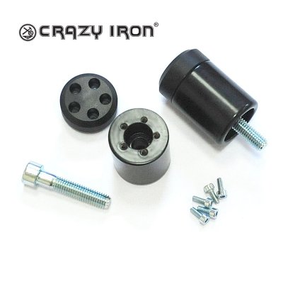 CRAZY IRON 6081-01 Грузики руля стальные SUZUKI PRO, со слайдером