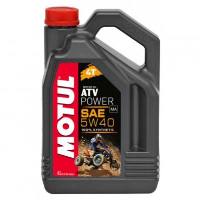 Motul ATV POWER 4T 5W-40 моторное масло для квадроциклов 4 л