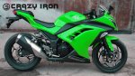 Crazy Iron 4135 Слайдеры для Kawasaki Ninja 300R 2013-2016