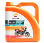 Repsol Moto Sport моторное масло 4T 10W40 4л