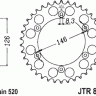 Звезда задняя JTA808.47