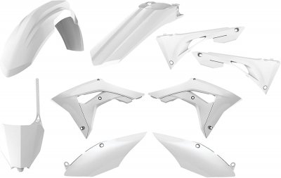 Комплект пластика Polisport для Honda CRF450R 2017-, CRF250R 2018- белый