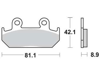 Тормозные колодки Lucas TRW – MCB562