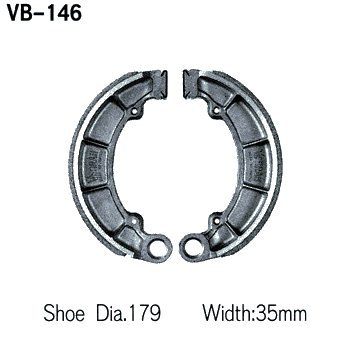 Тормозные колодки Vesrah VB 146