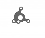 Прокладка масляного насоса Chakin для CF MOTO X5, X6 (0180-070002)