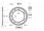 Звезда задняя Ognibene 8014-R42 (JTR867.42) с демпфером